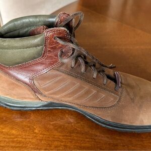 Timberland Brown and Olive Leather Boots